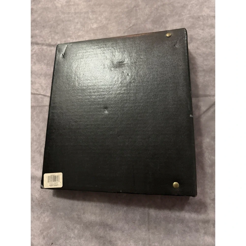 3-ring binder photo album / scrapbook binder.